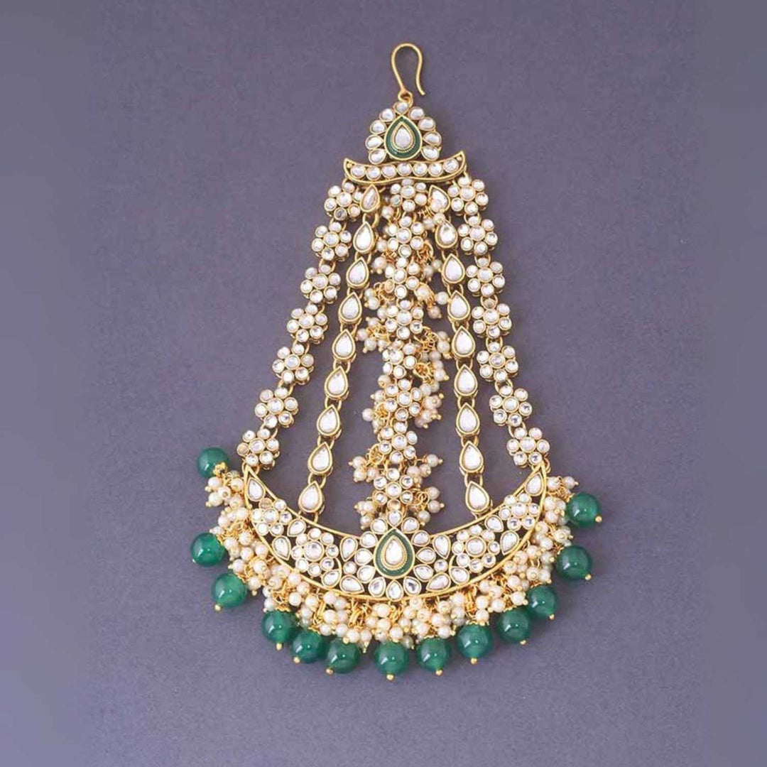 Emerald Janani Bridal Jewellery Set