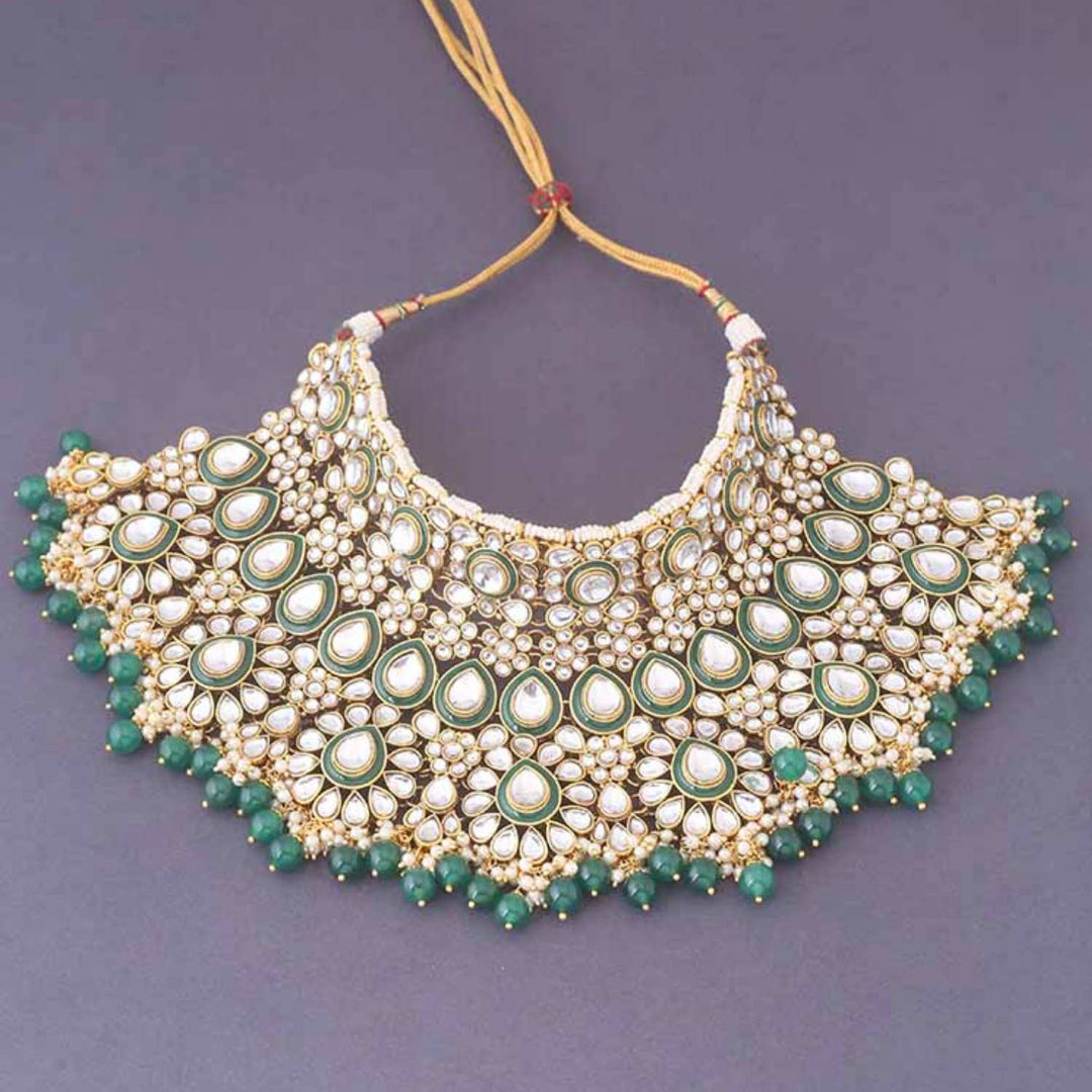 Emerald Janani Bridal Jewellery Set