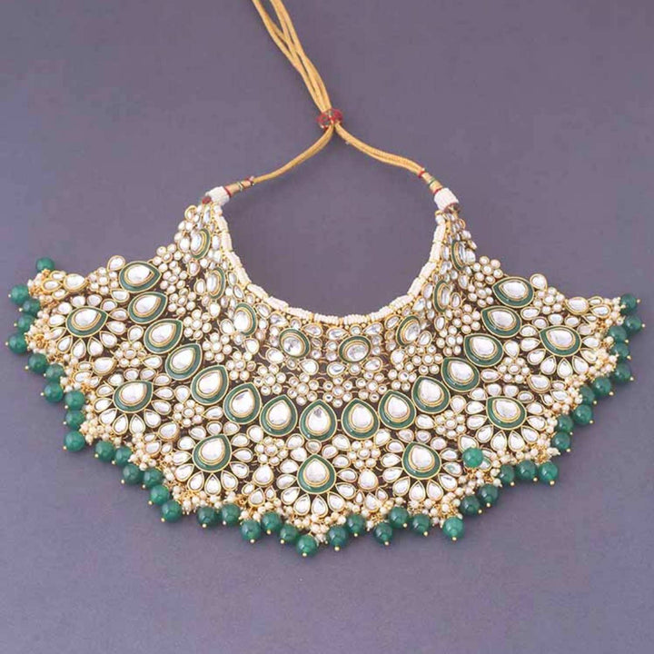 Emerald Janani Bridal Jewellery Set