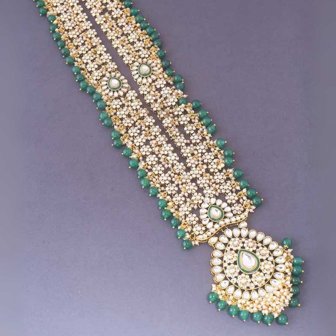 Emerald Janani Bridal Jewellery Set