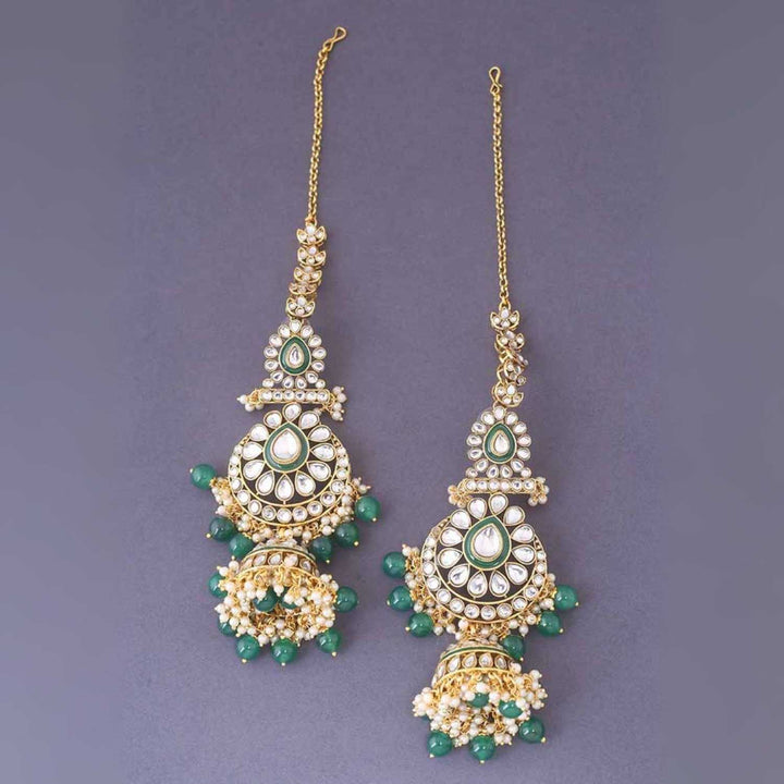 Emerald Janani Bridal Jewellery Set