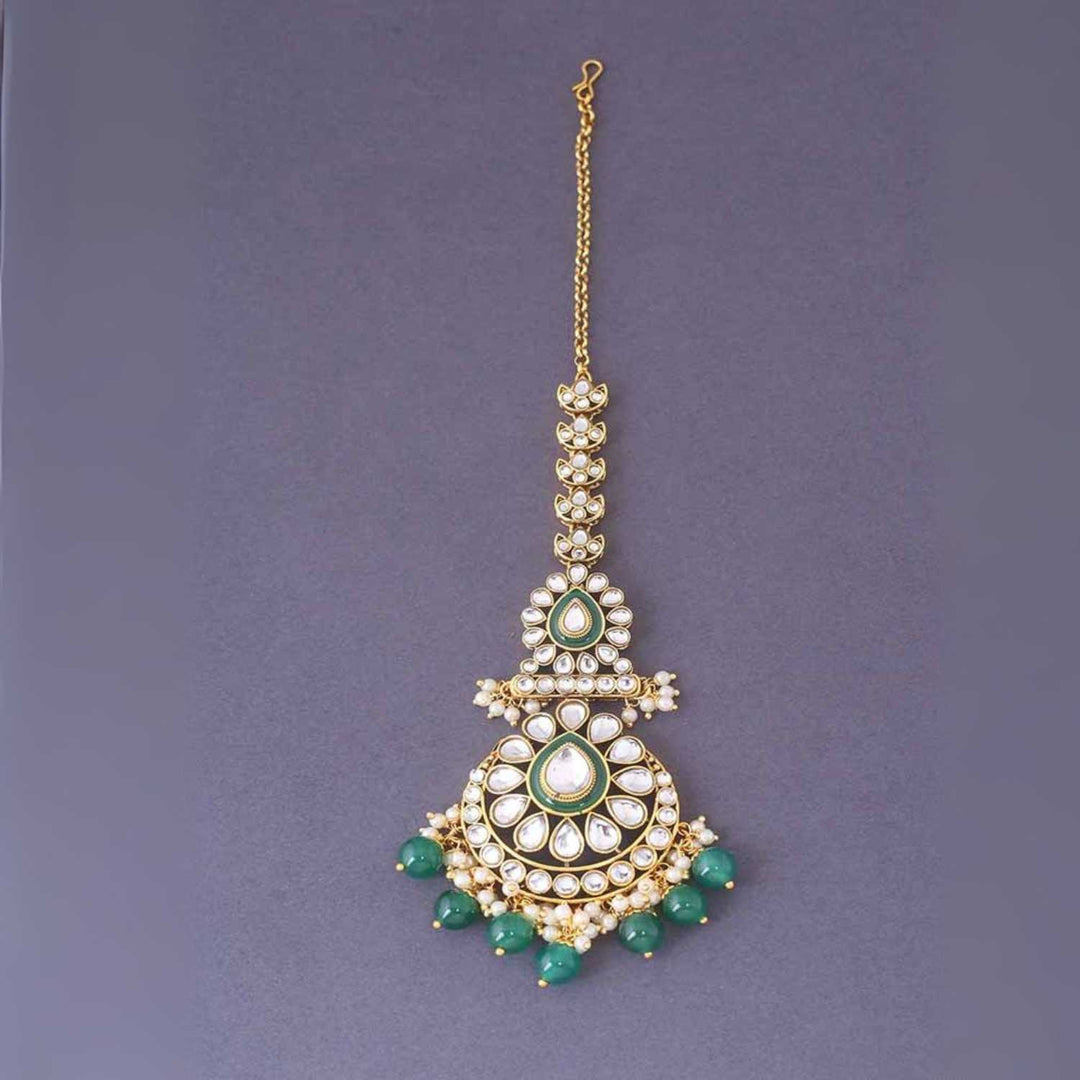 Emerald Janani Bridal Jewellery Set