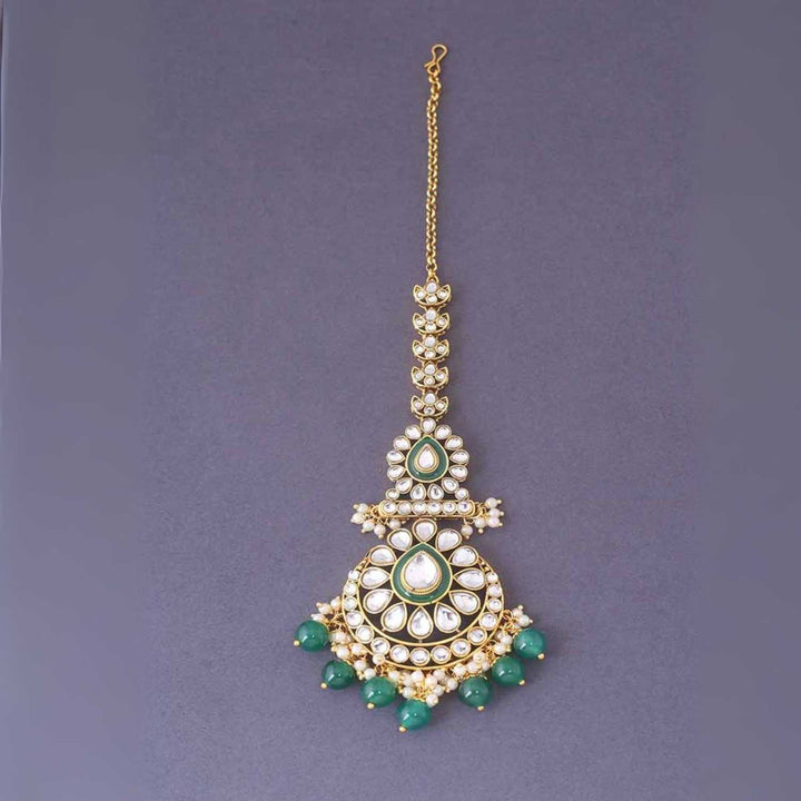 Emerald Janani Bridal Jewellery Set
