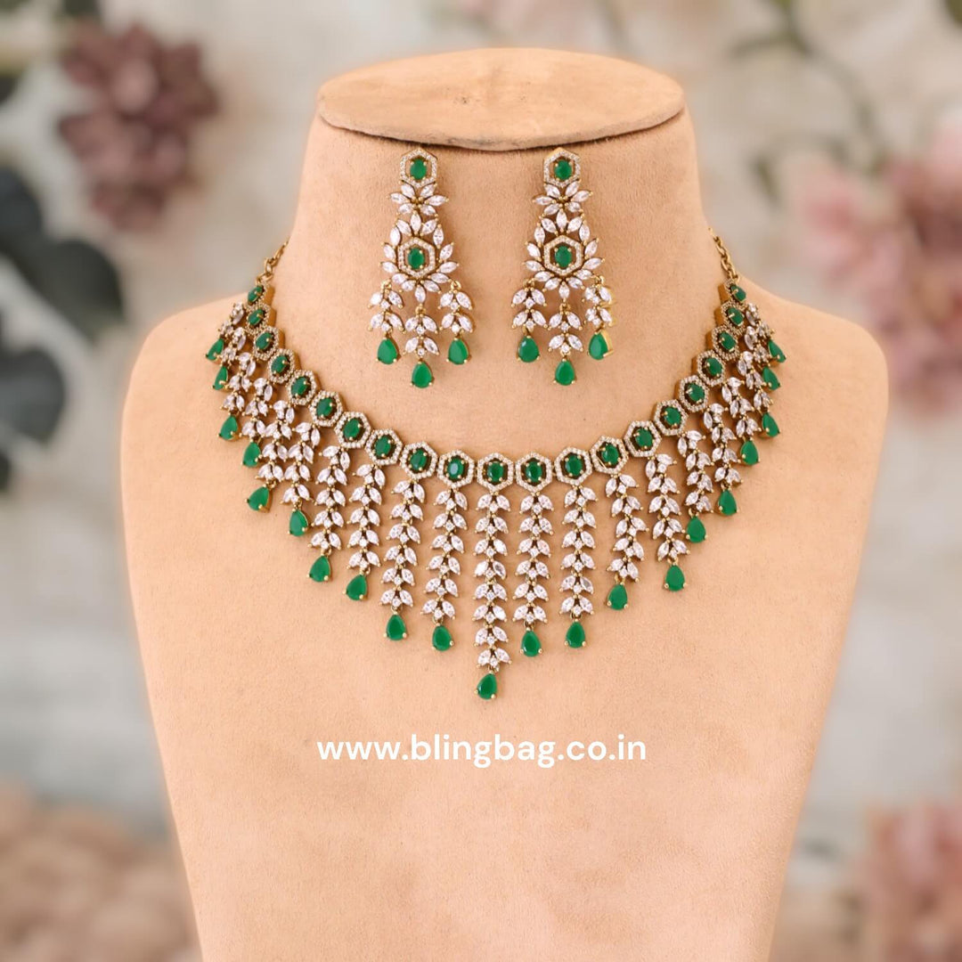 Emerald Jane Victorian Jewellery Set - New Arrival