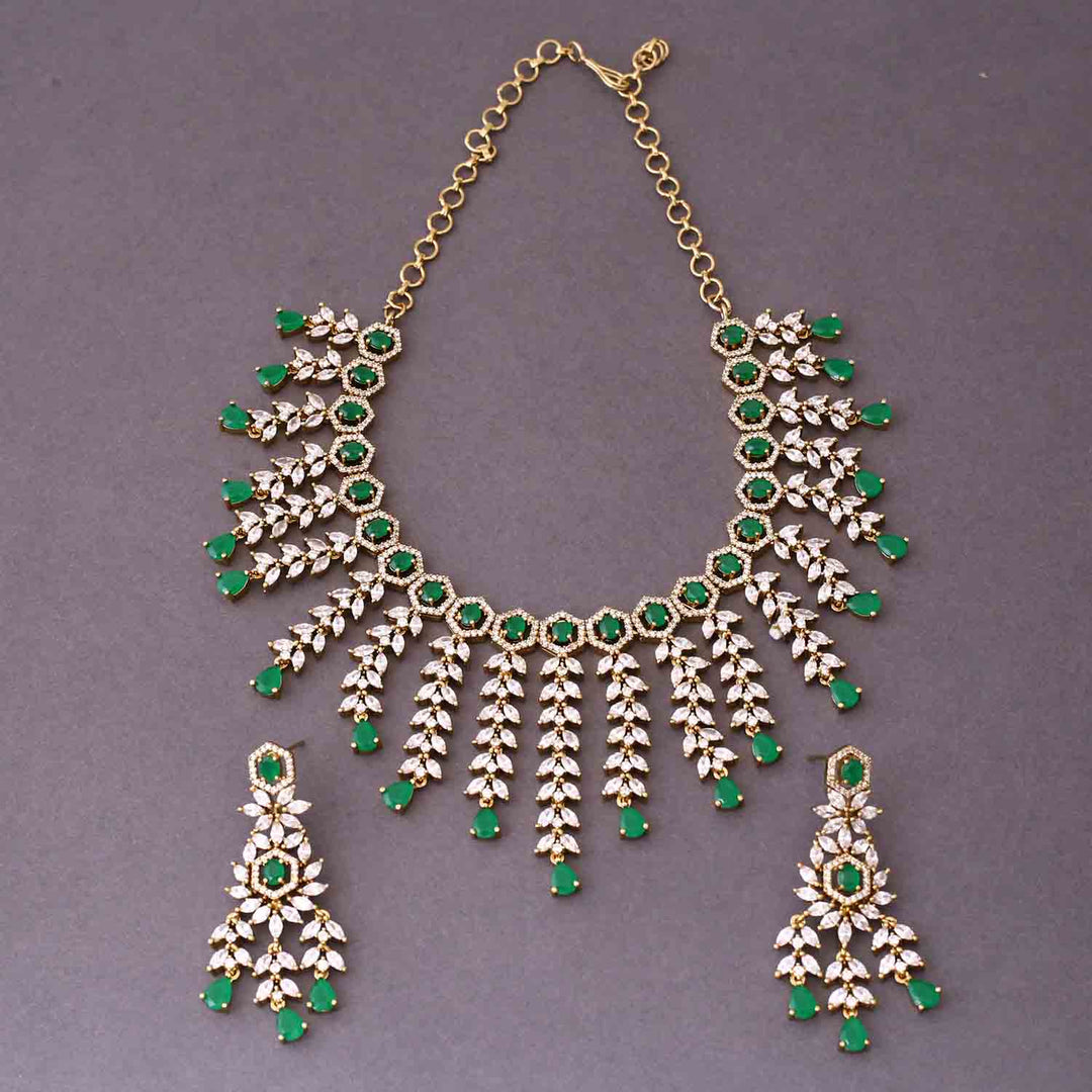 Emerald Jane Victorian Jewellery Set - New Arrival