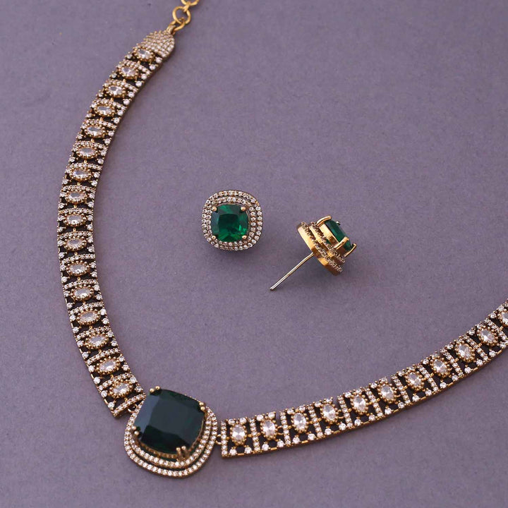 Emerald Janie Hasli Victorian Jewellery Set- New Arrival