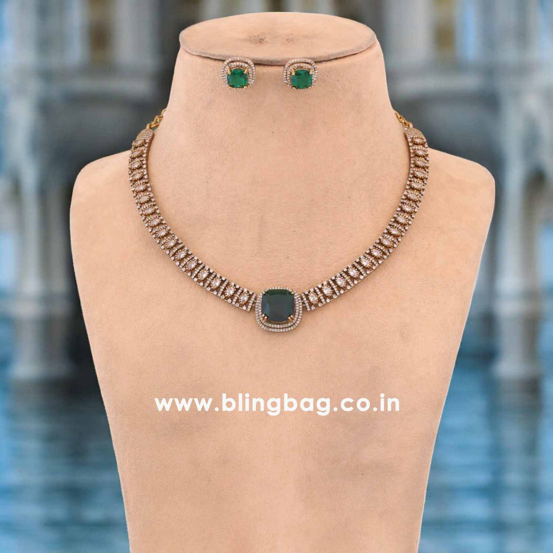 Emerald Janie Hasli Victorian Jewellery Set- New Arrival