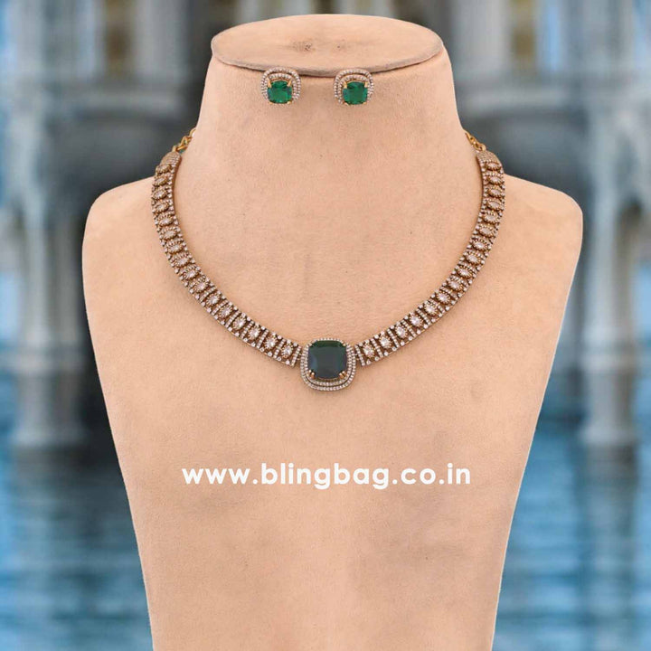 Emerald Janie Hasli Victorian Jewellery Set- New Arrival