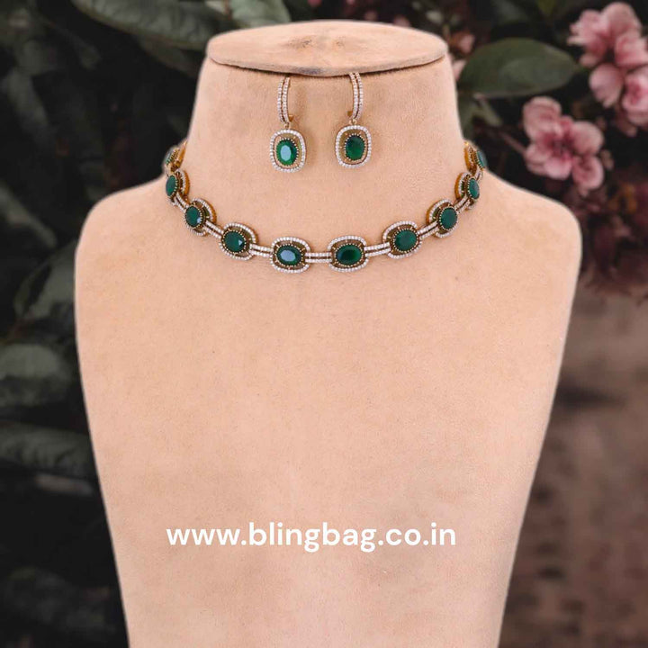 Emerald Jasminka Victorian Jewellery Set - New Arrival