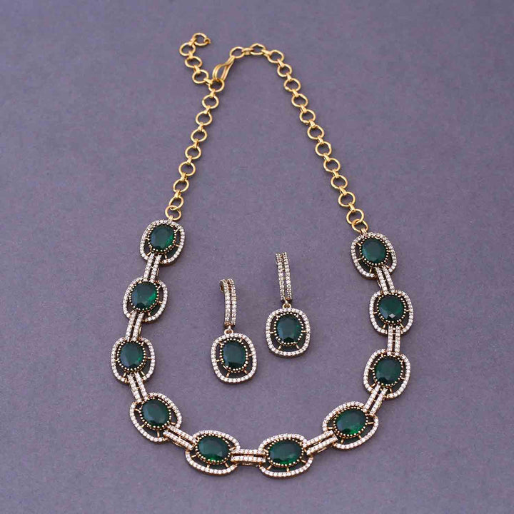 Emerald Jasminka Victorian Jewellery Set - New Arrival