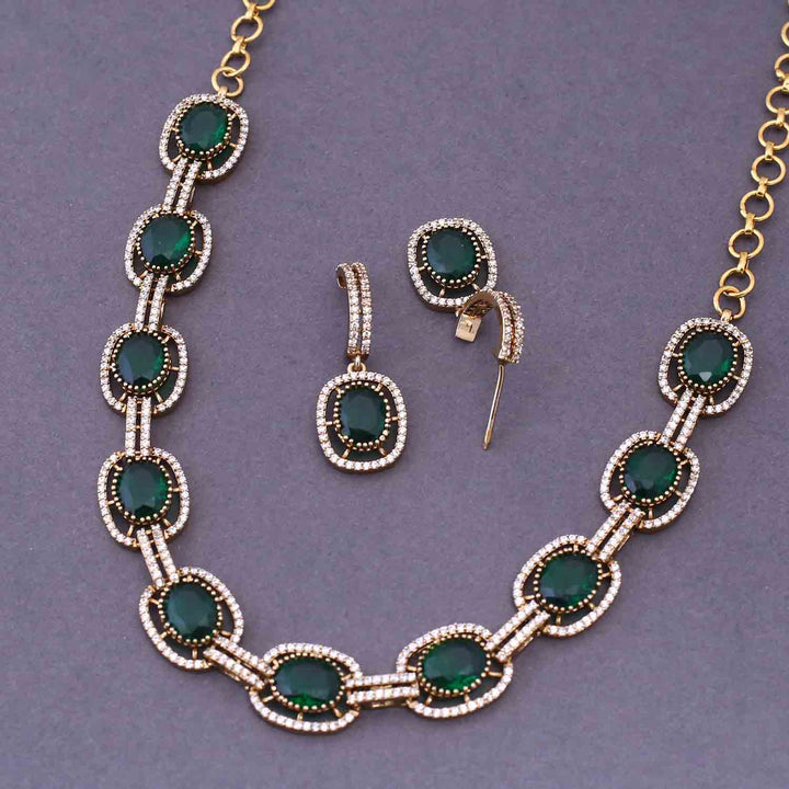 Emerald Jasminka Victorian Jewellery Set - New Arrival