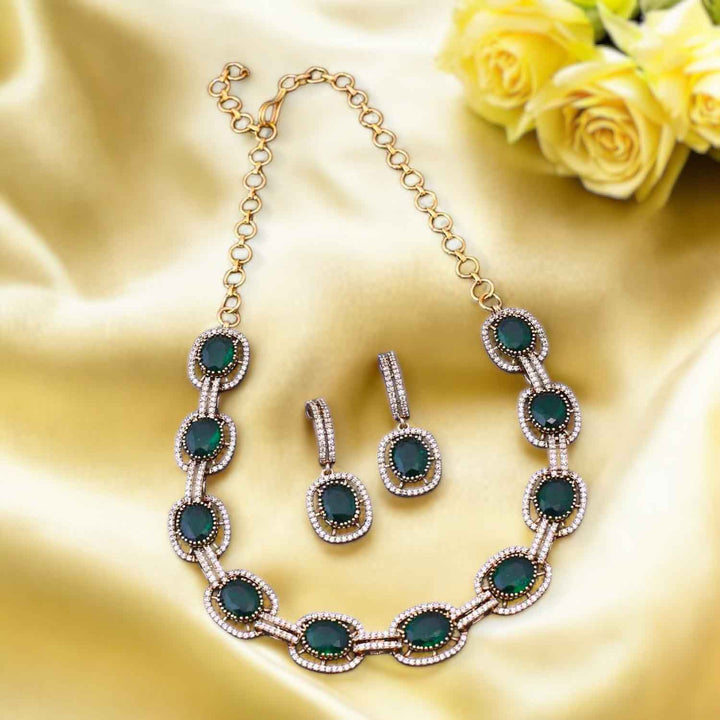 Emerald Jasminka Victorian Jewellery Set - New Arrival