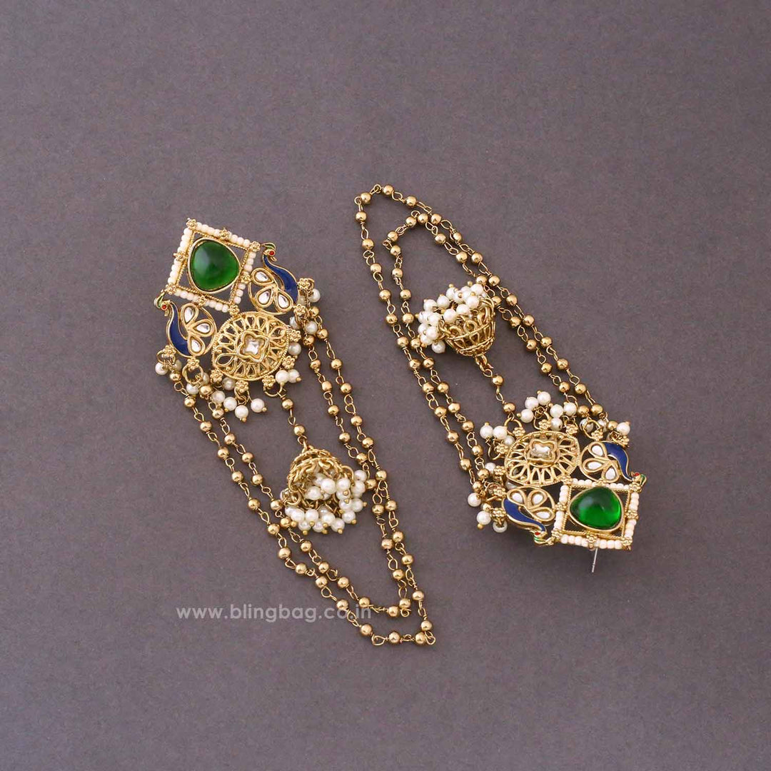 Emerald Jesin Jhumkis