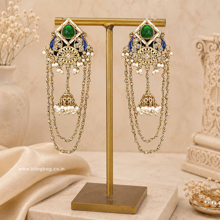 Emerald Jesin Jhumkis
