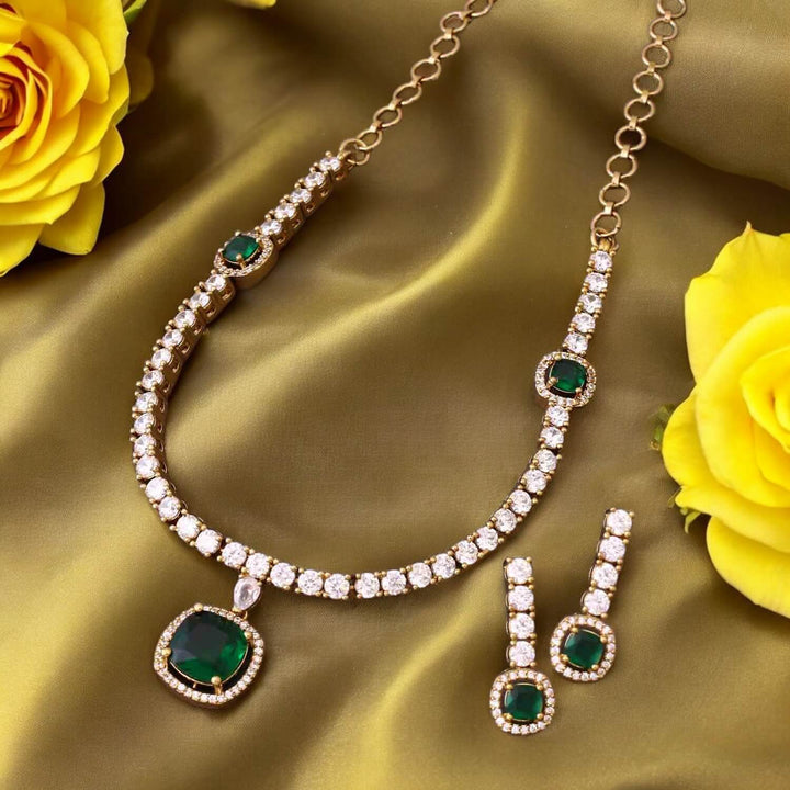 Emerald Joseline Victorian Jewellery Set - New Arrival