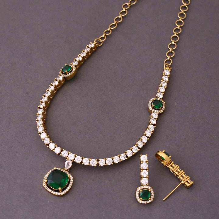 Emerald Joseline Victorian Jewellery Set - New Arrival