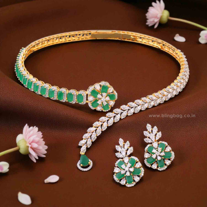 Emerald Juli Hasli Zirconia Jewellery Set