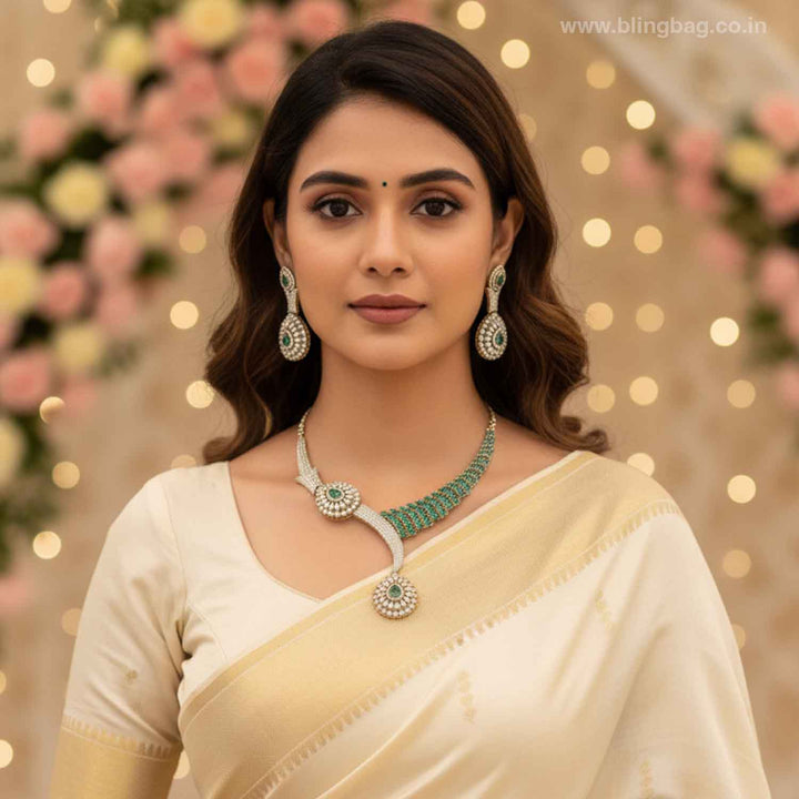 Emerald Juliaie Victorian Jewellery Set- New Arrivals