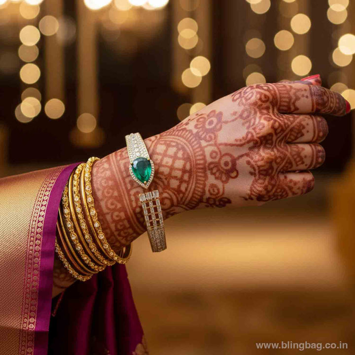 Emerald Juliason Victorian Bracelet