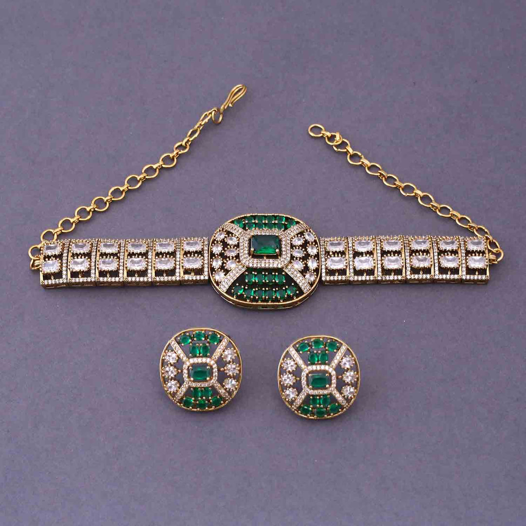 Emerald Jura Victorian Jewellery Set - New Arrival