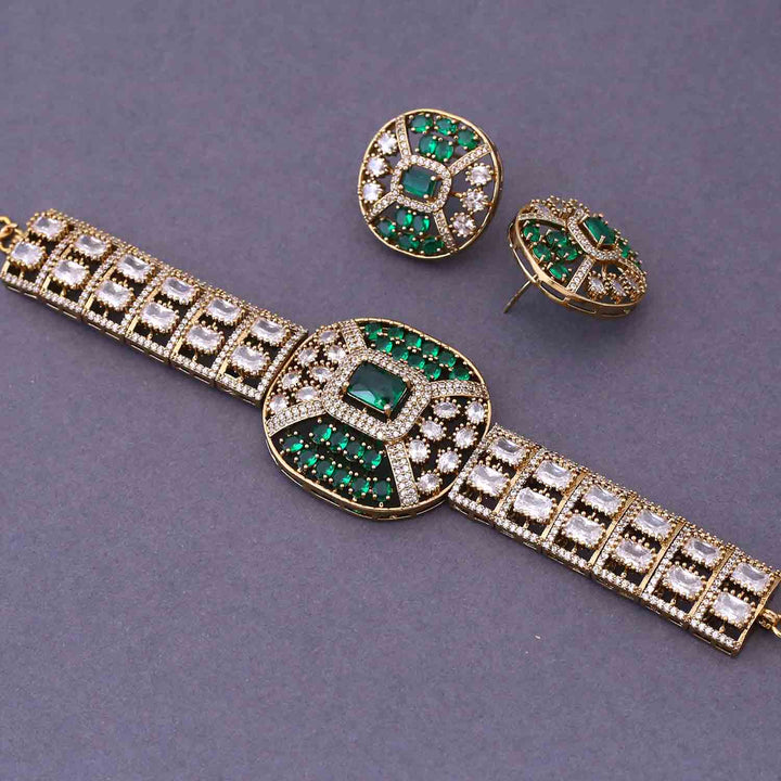 Emerald Jura Victorian Jewellery Set - New Arrival
