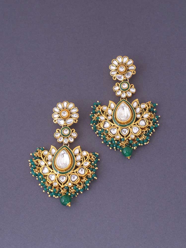 Emerald Jyothika Danglers