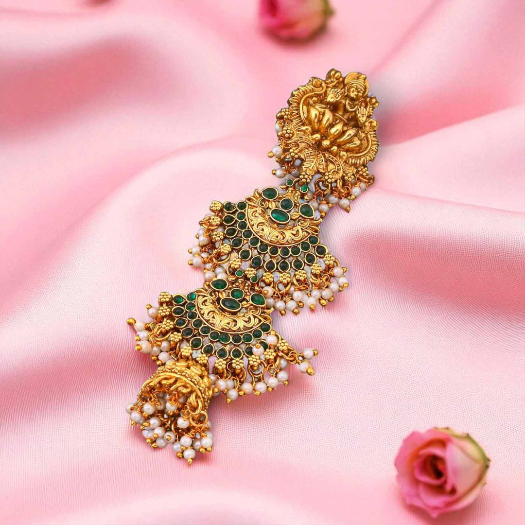 Emerald Kamakshi Temple Hair Chooti