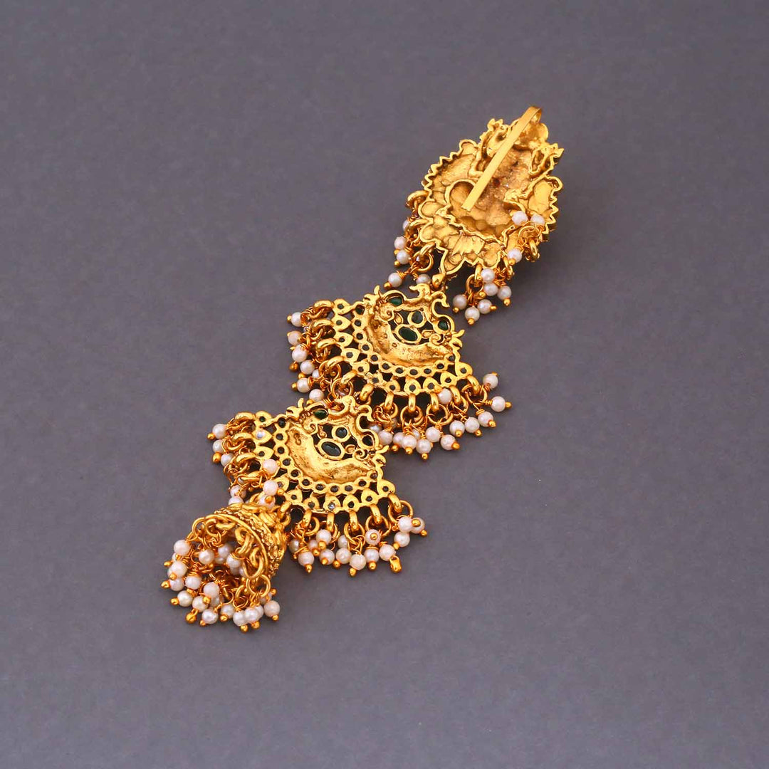 Emerald Kamakshi Temple Hair Chooti