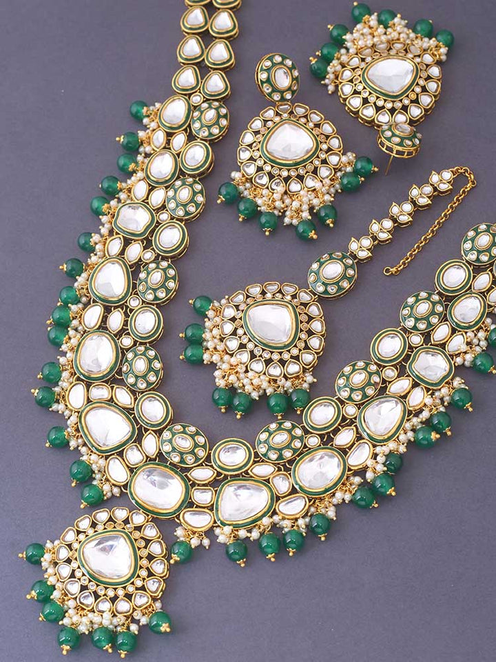Emerald Kareena Jewellery Set