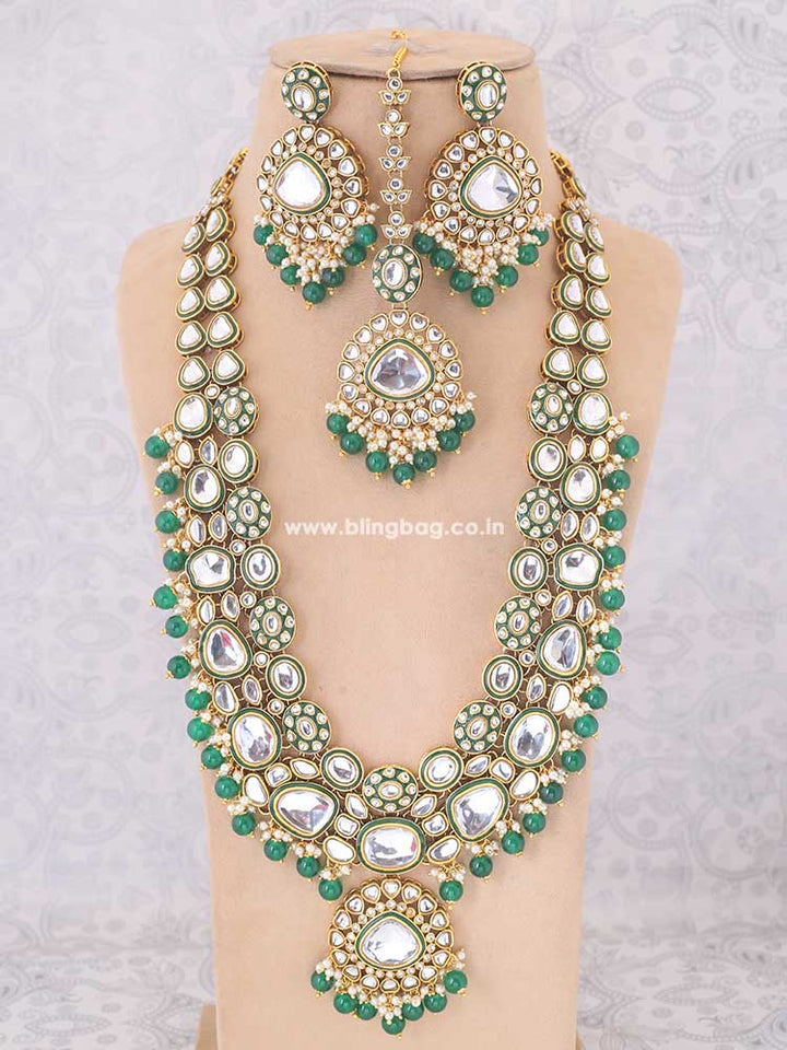 Emerald Kareena Jewellery Set