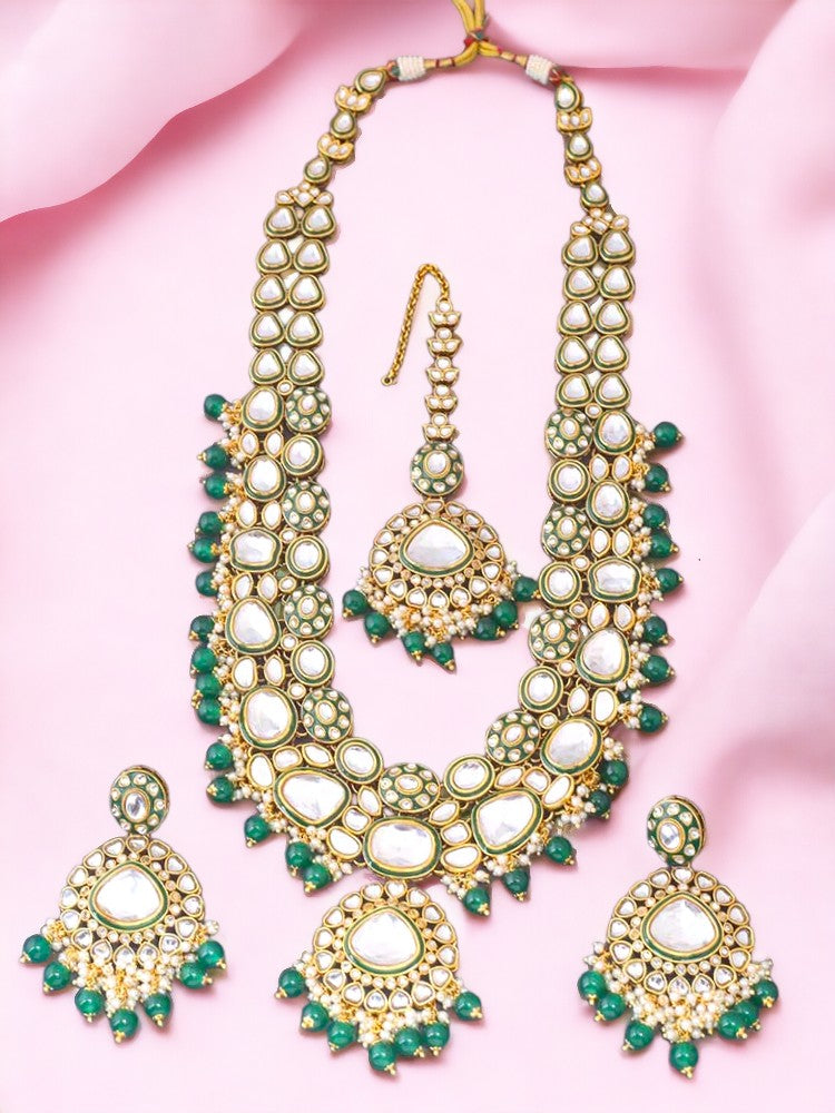 Emerald Kareena Jewellery Set
