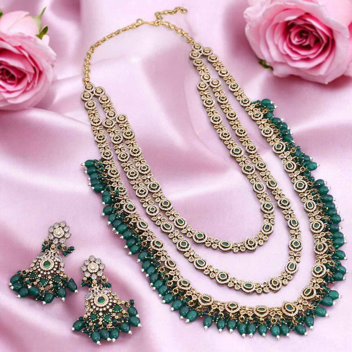 Emerald Karolina Victorian Jewellery Set - New Arrival