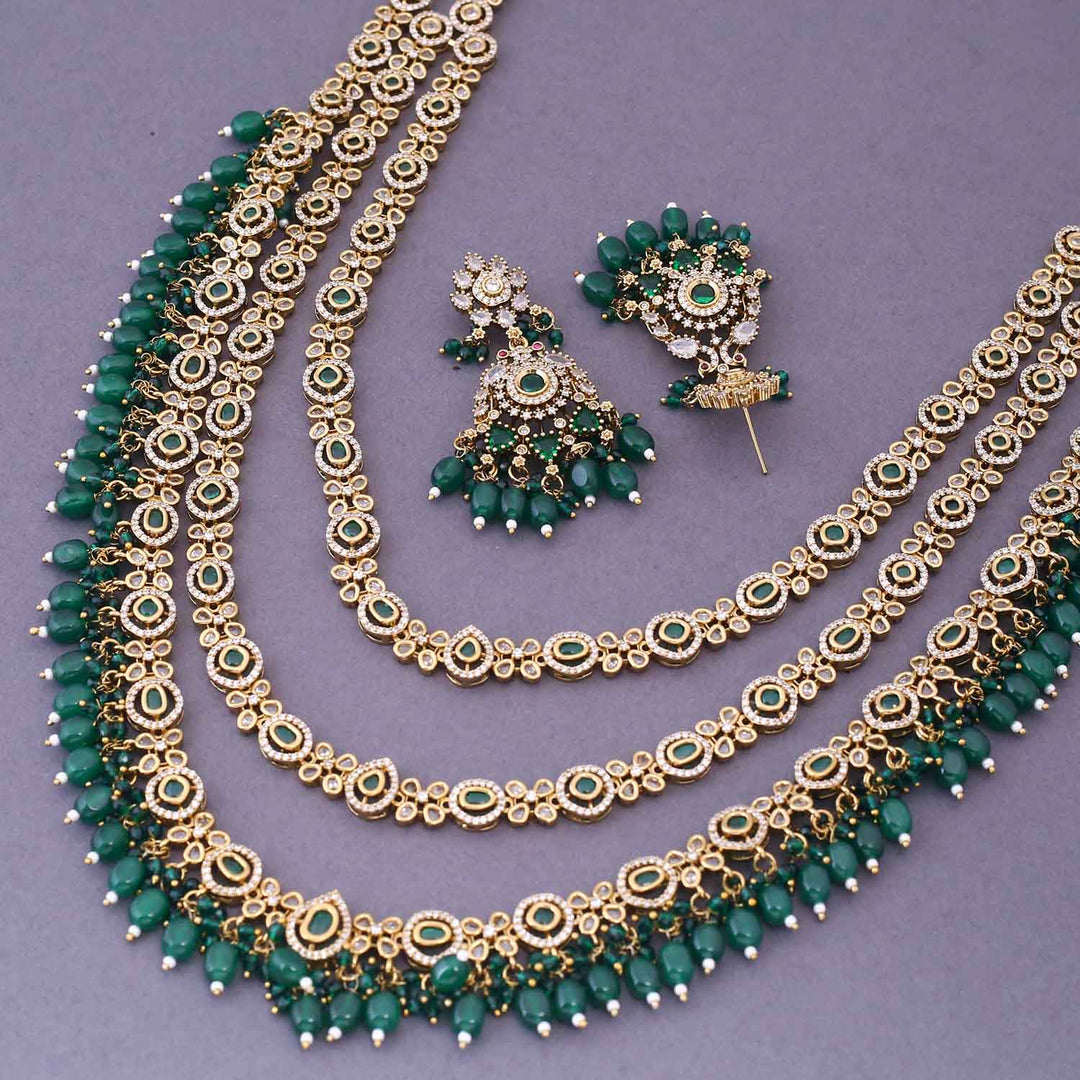Emerald Karolina Victorian Jewellery Set - New Arrival