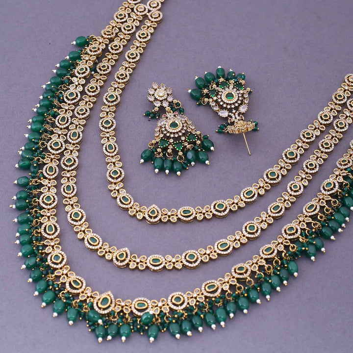 Emerald Karolina Victorian Jewellery Set - New Arrival