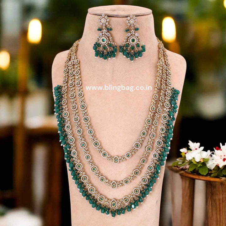 Emerald Karolina Victorian Jewellery Set - New Arrival