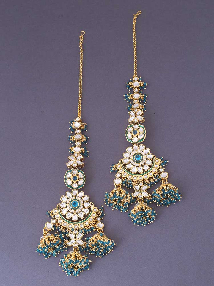 Emerald Kasi Jhumkis