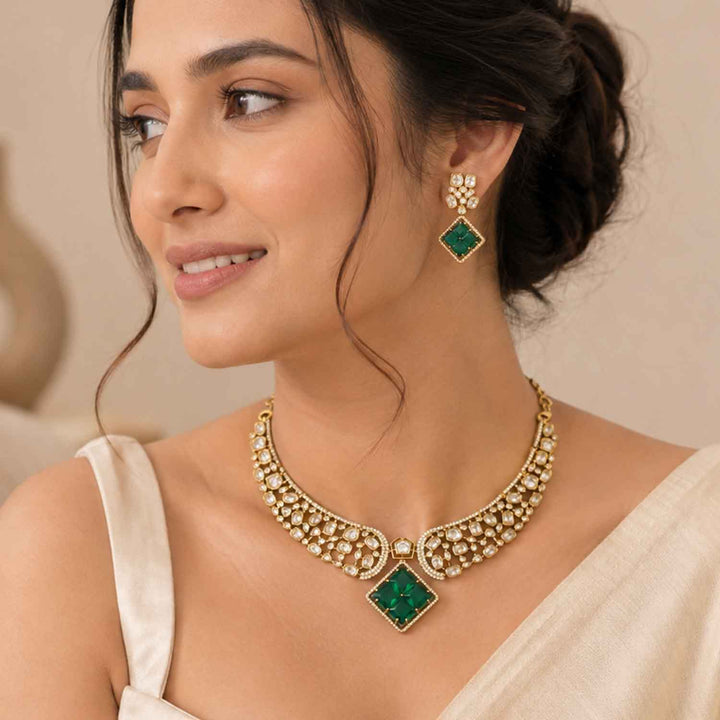 Emerald Katherina Victorian Jewellery Set - New Arrival