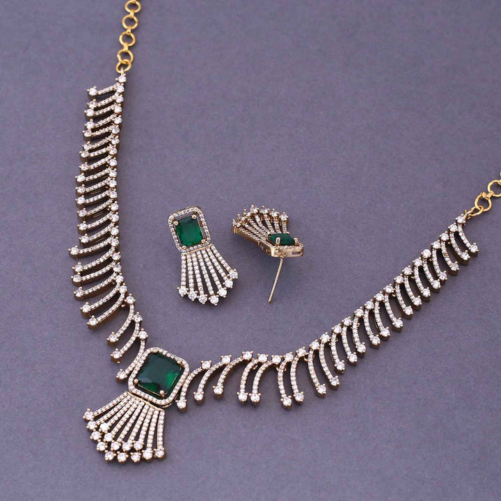Emerald Katica Victorian Jewellery Set - New Arrival