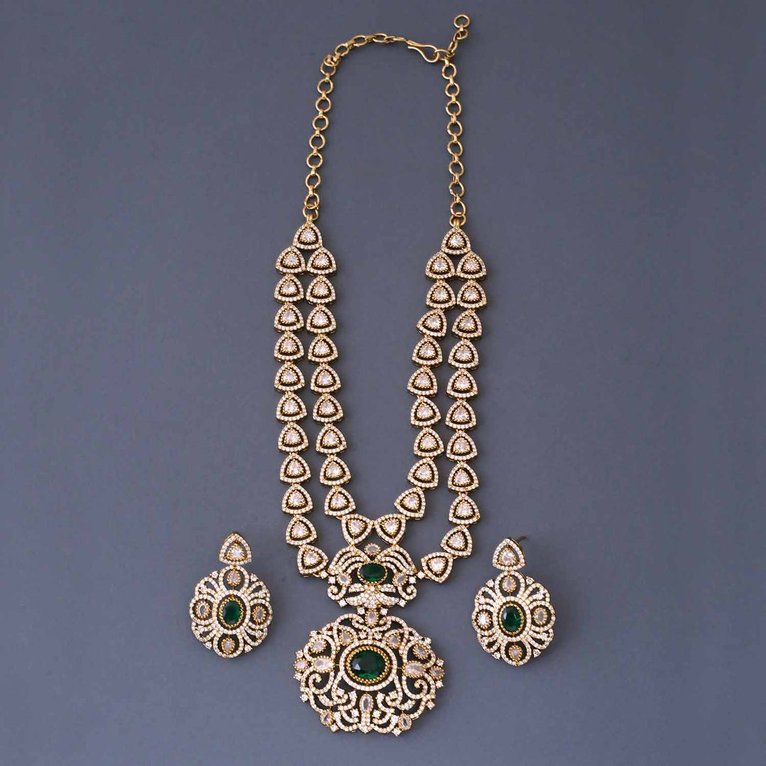 Emerald Katrin Victorian Jewellery Set - New Arrival