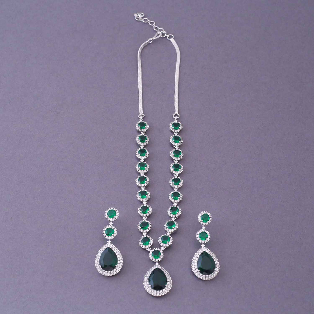 Emerald Kenny Zirconia Jewellery Set