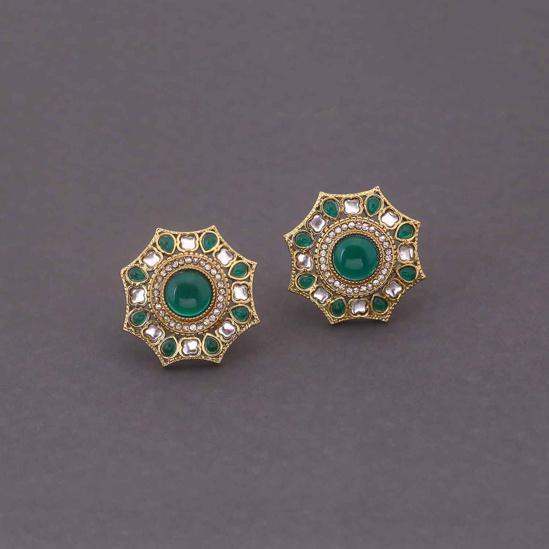 Emerald Khinara Studs