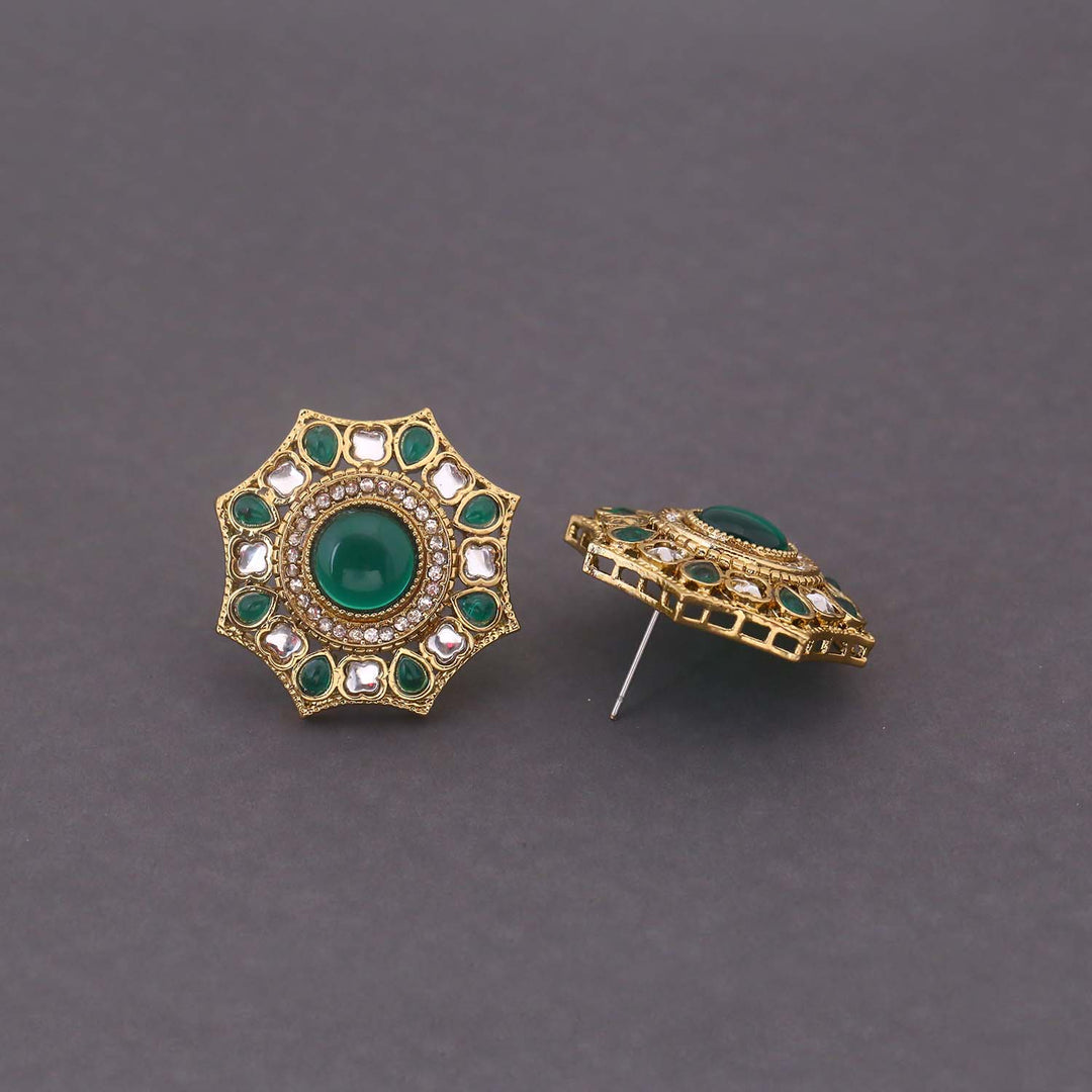 Emerald Khinara Studs