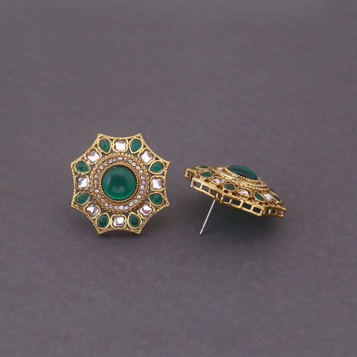Emerald Khinara Studs