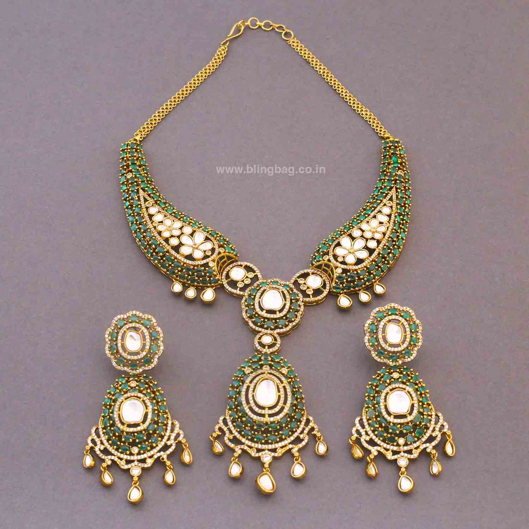 Emerald Kriken Hasli Victorian Jewellery Set- New Arrivals