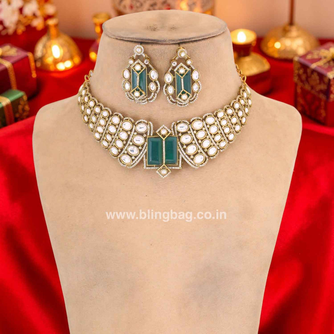 Emerald Krison Hasli Victorian Jewellery Set - New Arrival