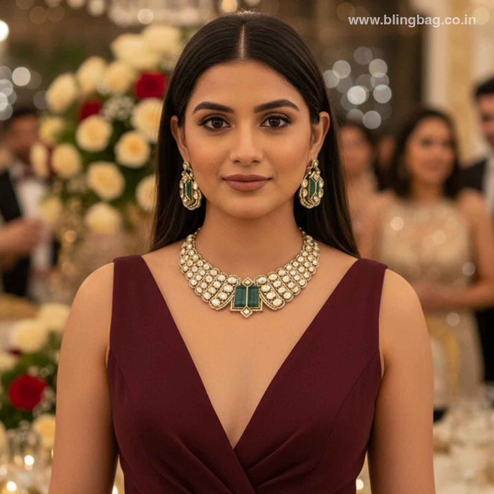 Emerald Krison Hasli Victorian Jewellery Set - New Arrival