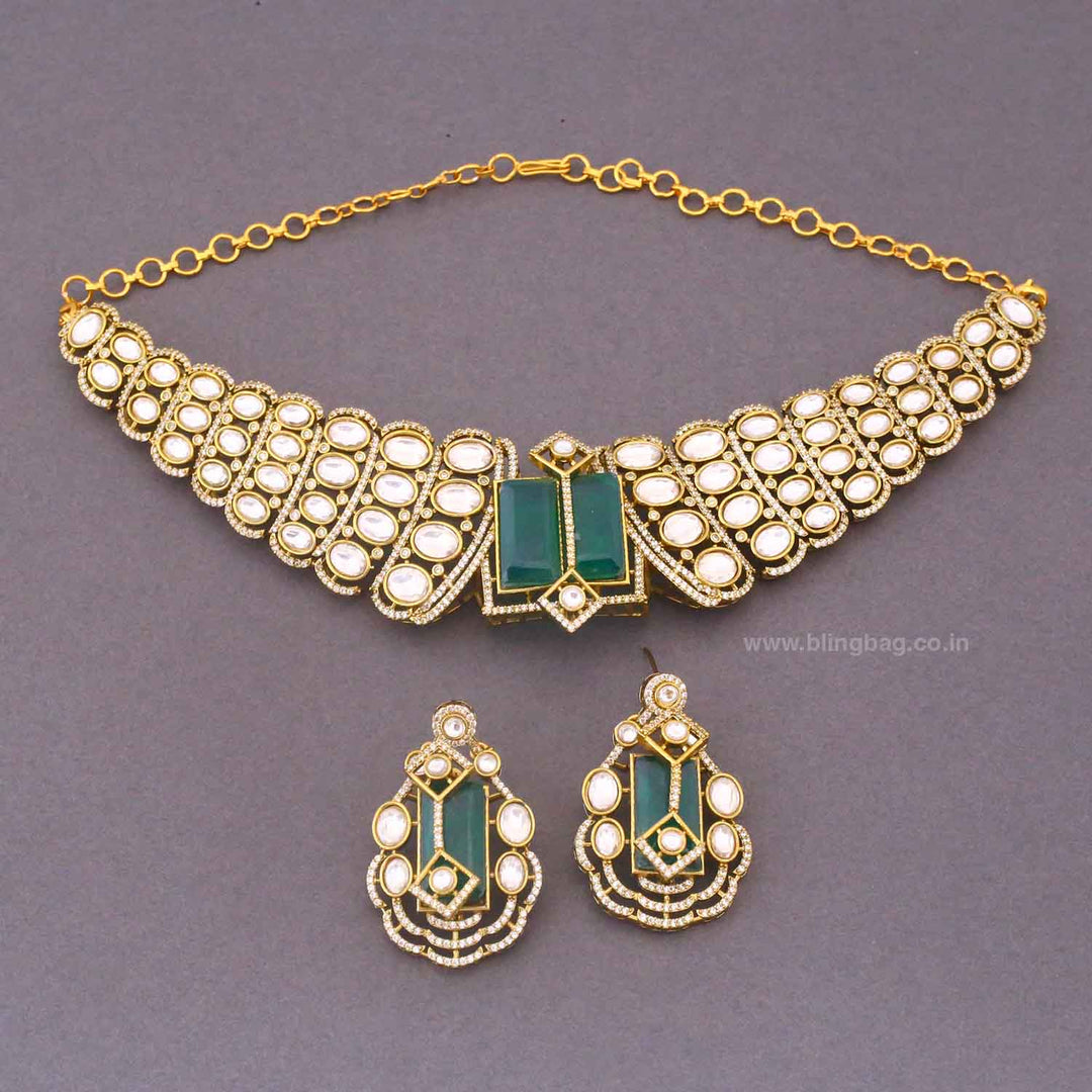 Emerald Krison Hasli Victorian Jewellery Set - New Arrival