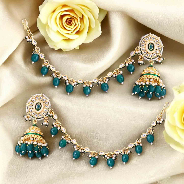 Emerald Kushali Sahara Jhumkis