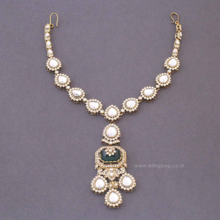 Emerald Labdhi Bridal Jewellery Set