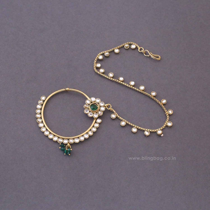 Emerald Labdhi Bridal Jewellery Set